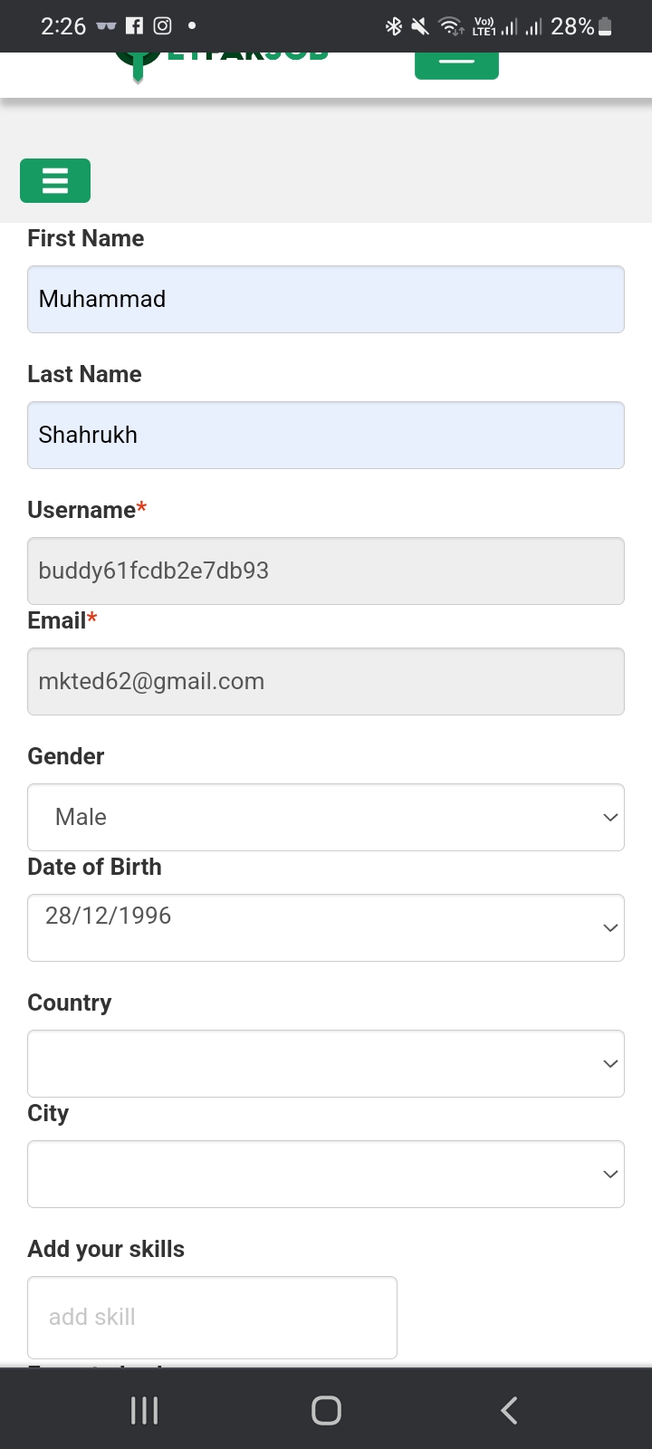 Muhammad shahrukh