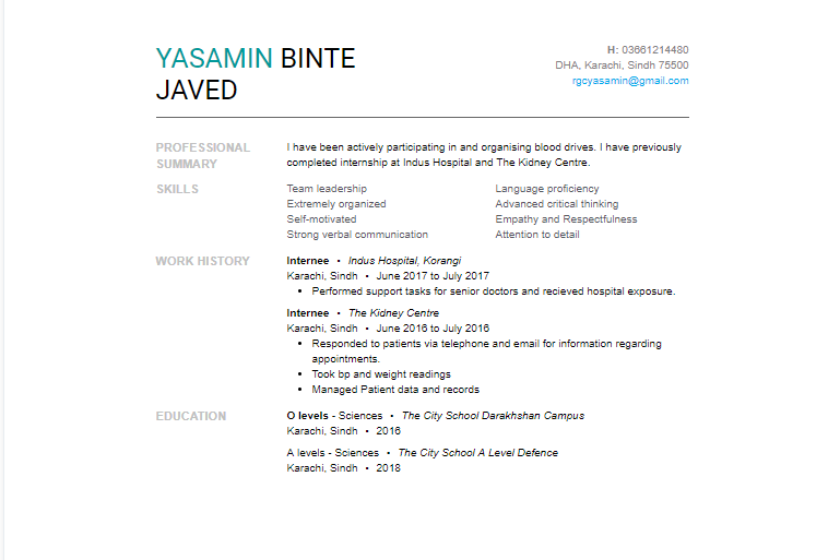 Yasamin Javed